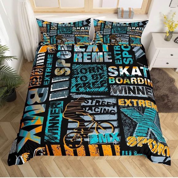 Full size duvet cover and pillow case - Picture 1 of 2